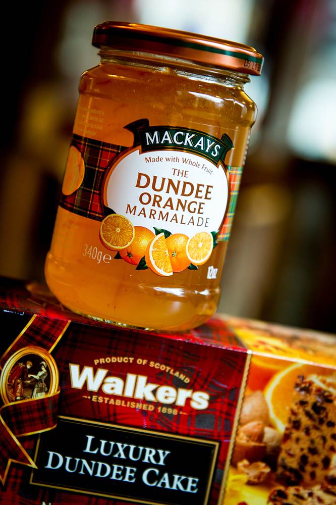 Dundee Marmalade and cake